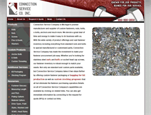 Tablet Screenshot of connectionserviceco.com